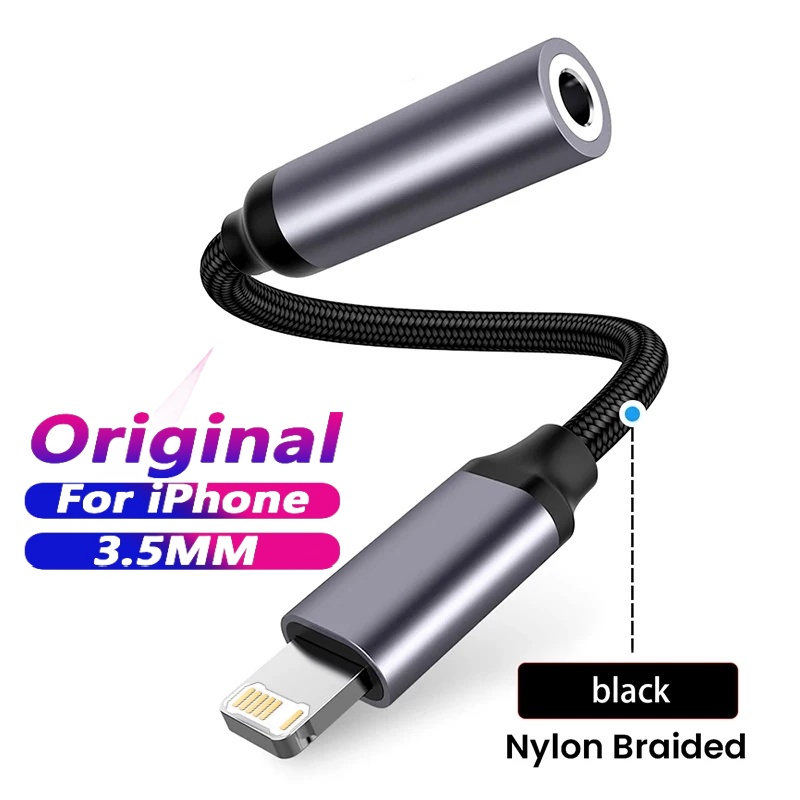 Wired Earphone Lightning - Cavo jack AUX da 3,5 mm