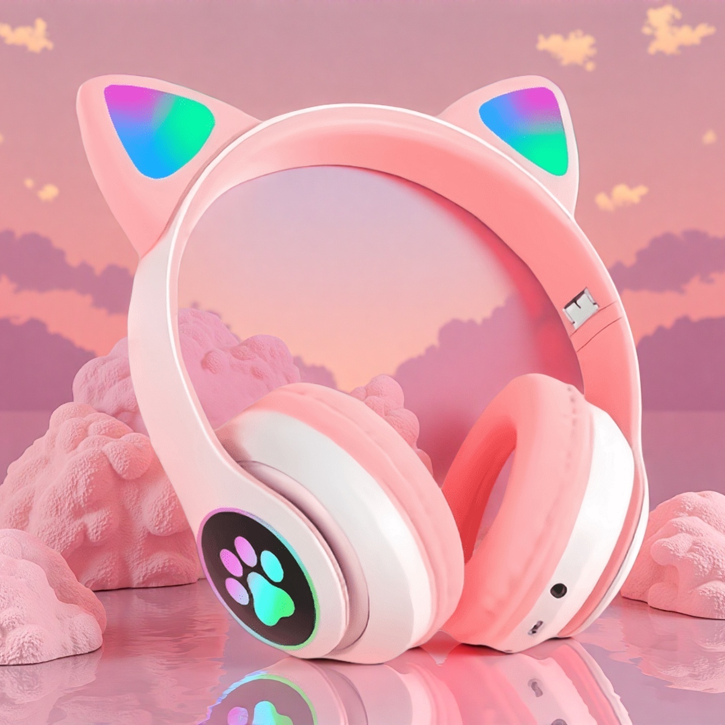 Wired Earphone Lightning - Nuova luce flash Cuffie wireless con