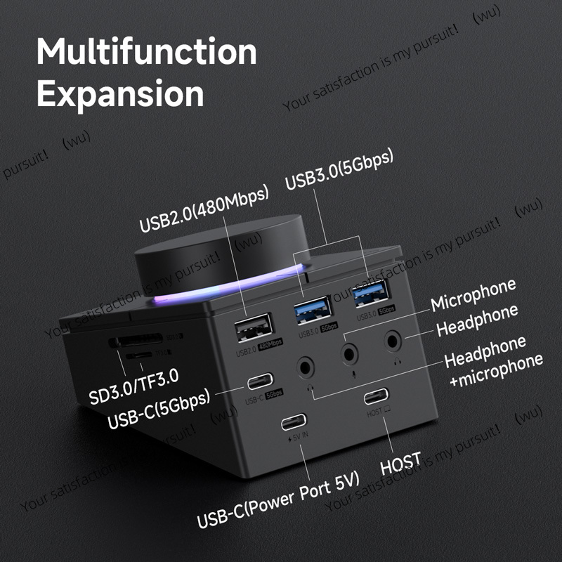 Hub USB C con pulsanti di scel - Usb Hub Type C recensione e prezzo