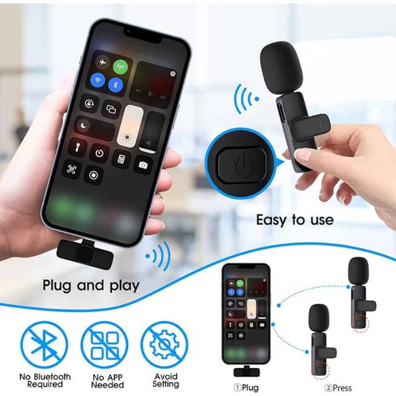 Microfono Lavalier Wireless 2. - Android Tablet Gaming Accessories recensione e prezzo